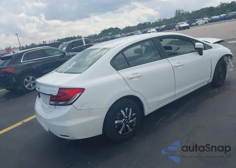2015 Honda Civic Lx из США, поврежденный, VIN 19XFB2F57FE005859